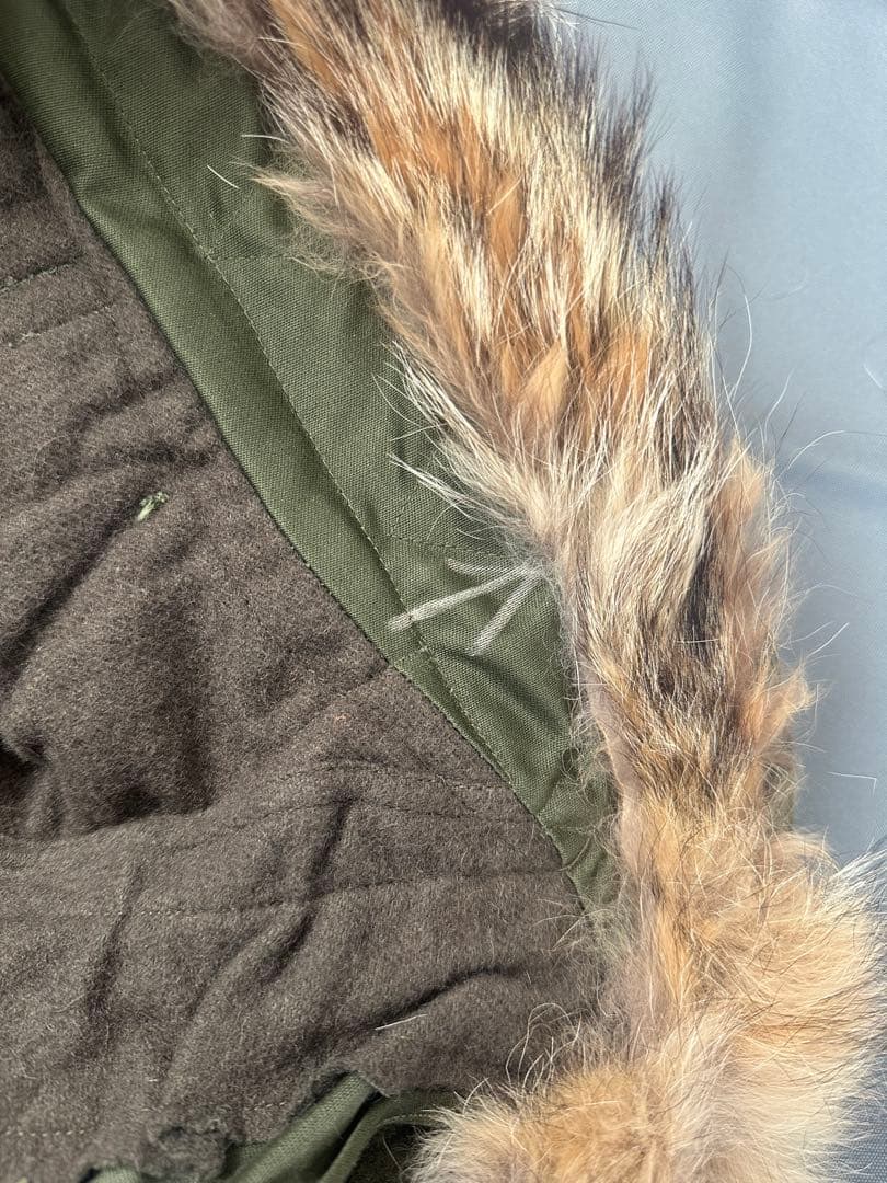 M-51 パーカー用フード　ワイヤー折れ