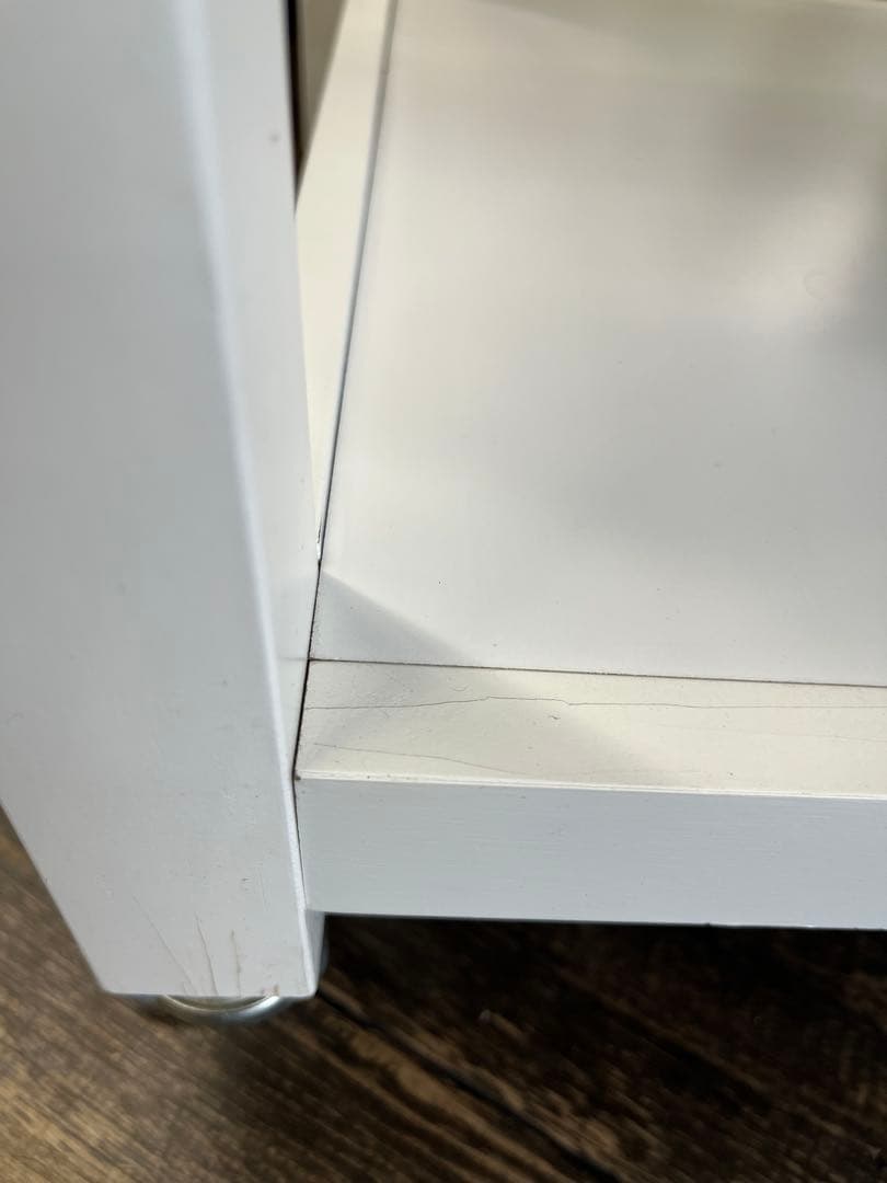 キャスター付き キッチンアイランドカートトロリーカート 木製テーブル 収納家具