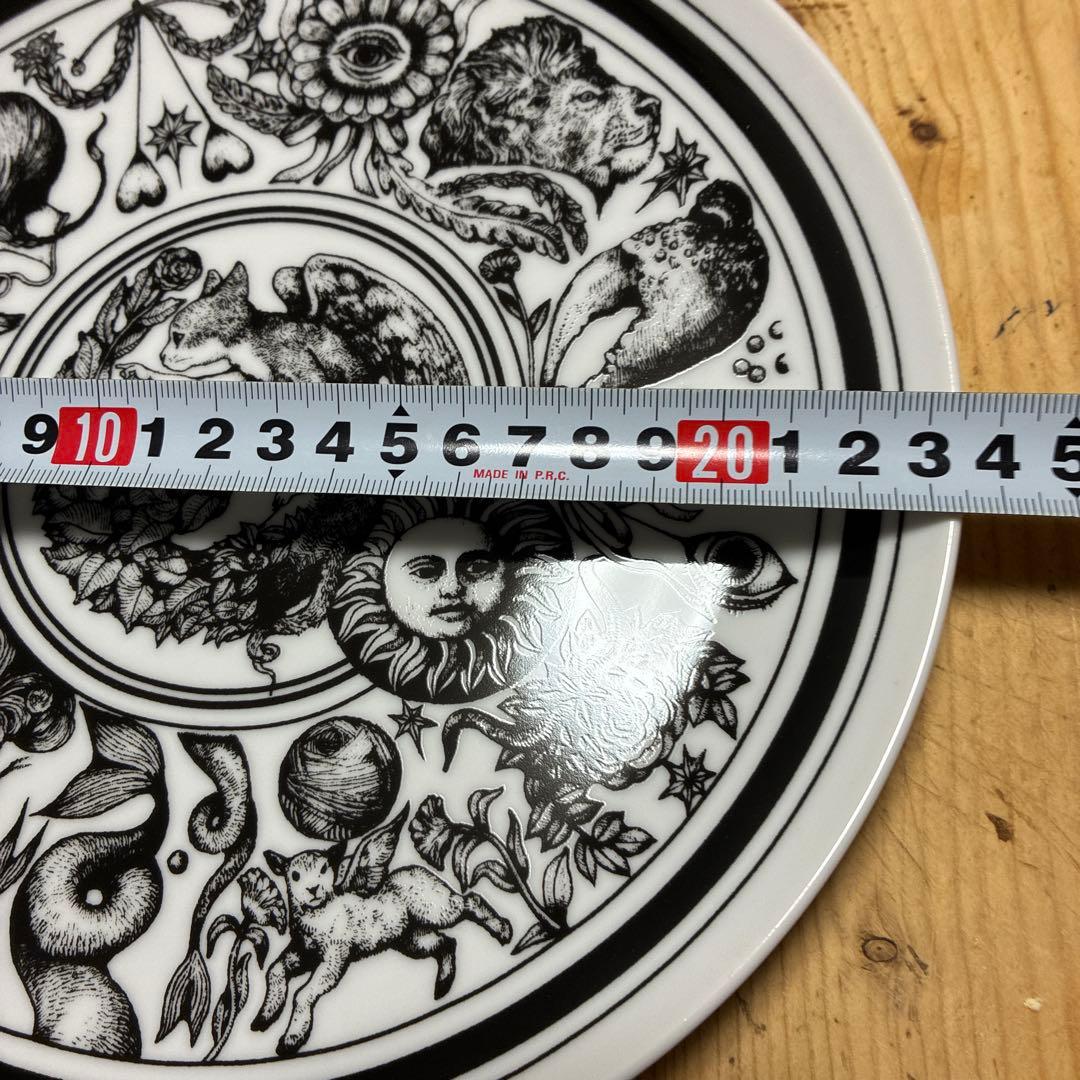 ヒグチヨウコ　サーカス展　zodiacラウンドプレート未使用品