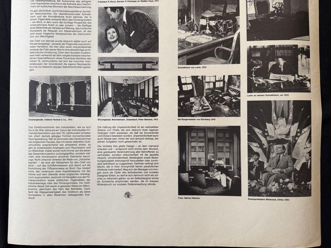 【当時物】1980s Faliero Sarti大判両面印刷（50×70cm）