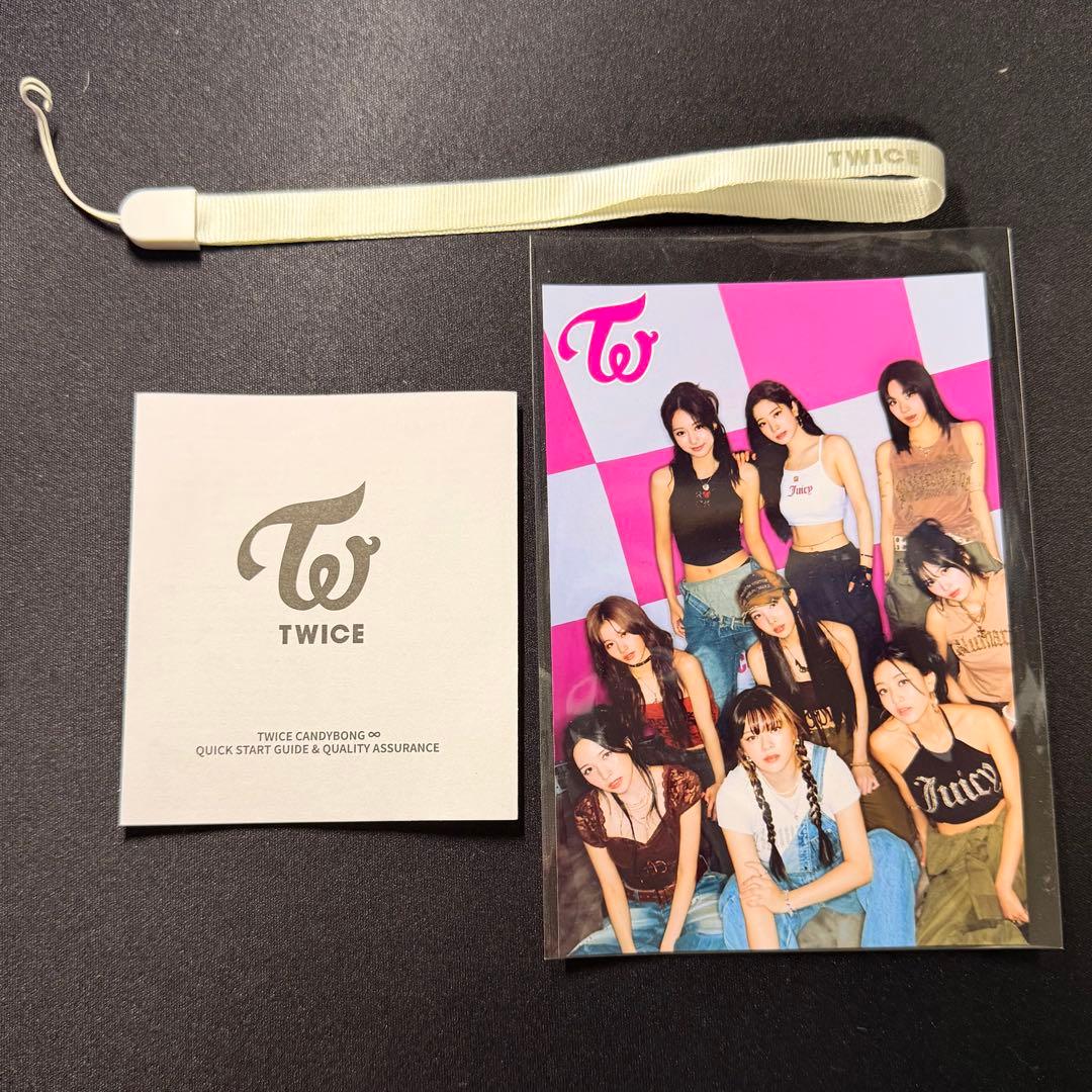 TWICE ペンライト CANDYBONG∞ ストラップ・ポストカード付き