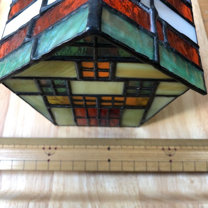ステンドグラス　家　ハウス