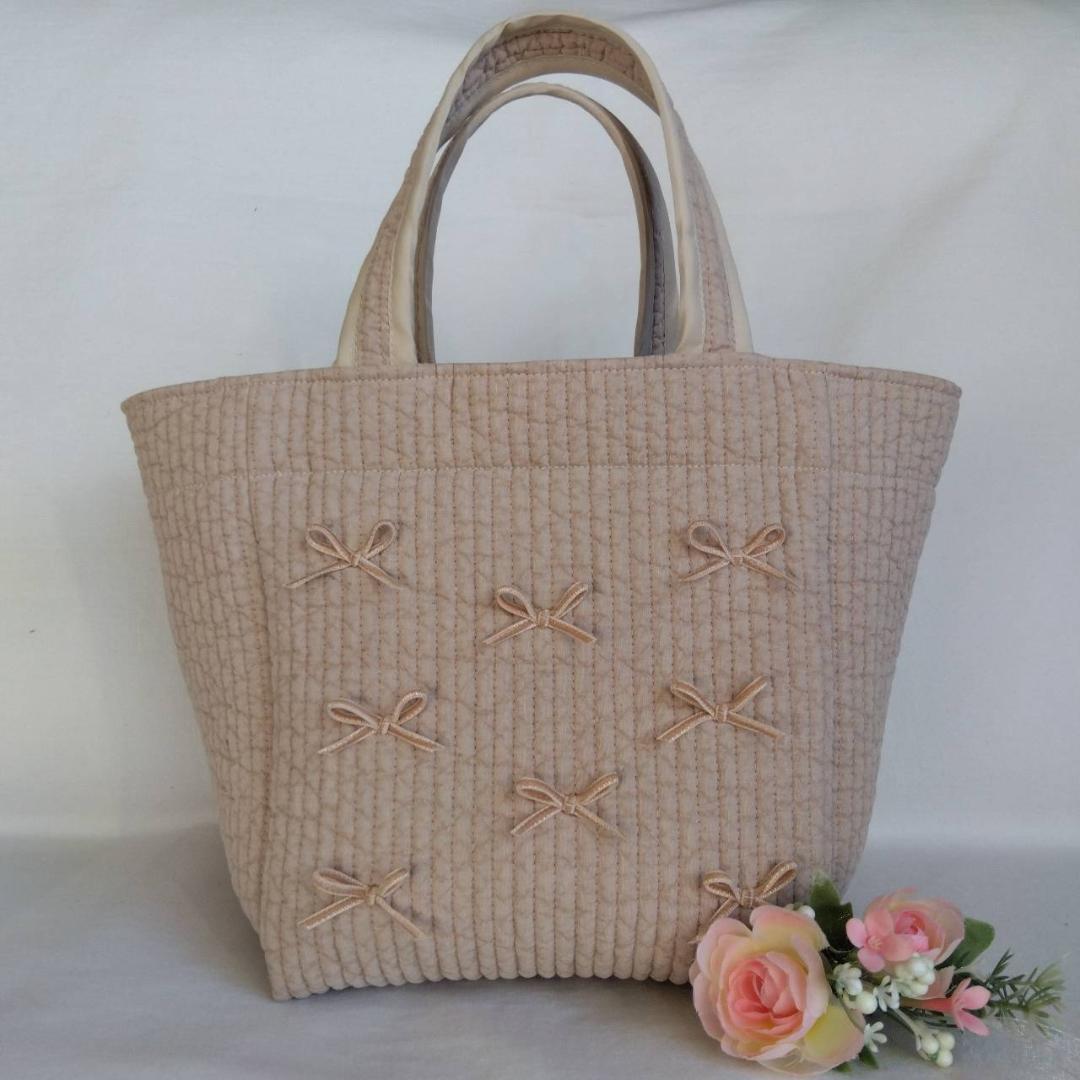 ファスナー ショルダー 底板ヌビ☆タウントート☆ ダークグレー ヌビバッグ