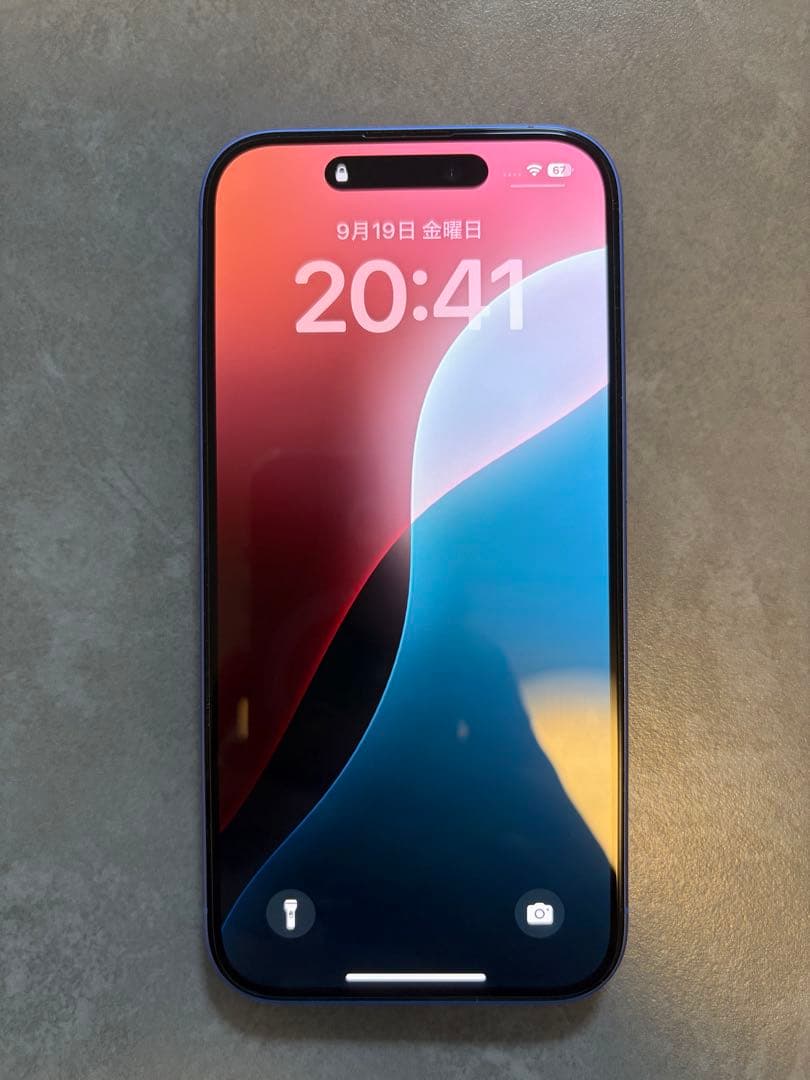 ふ*も様 【美品】iPhone16 ウルトラマリン 128GB SIMフリー