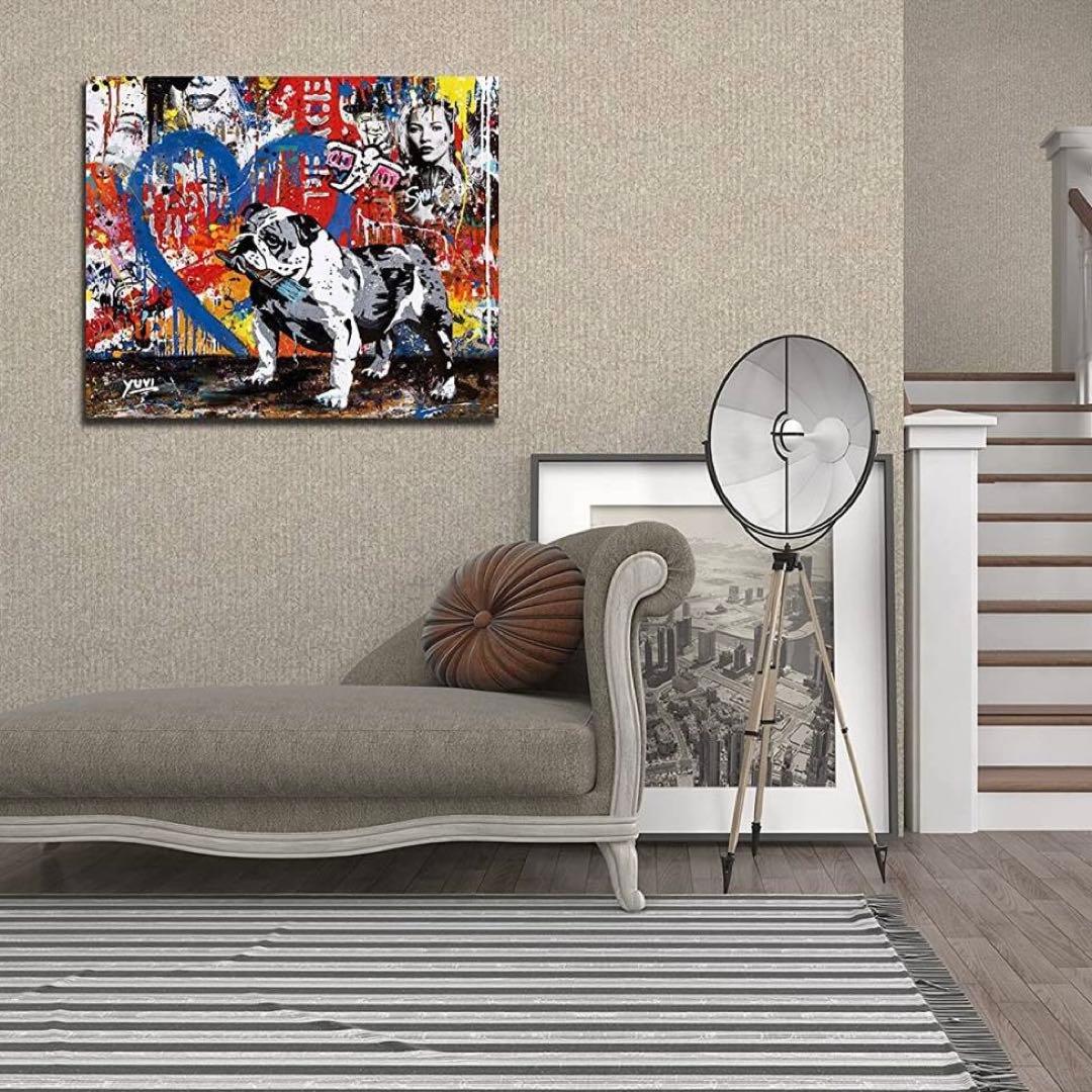 【新品未開封】バンクシー アートパネル 落書き インテリア 壁掛け BANKSY