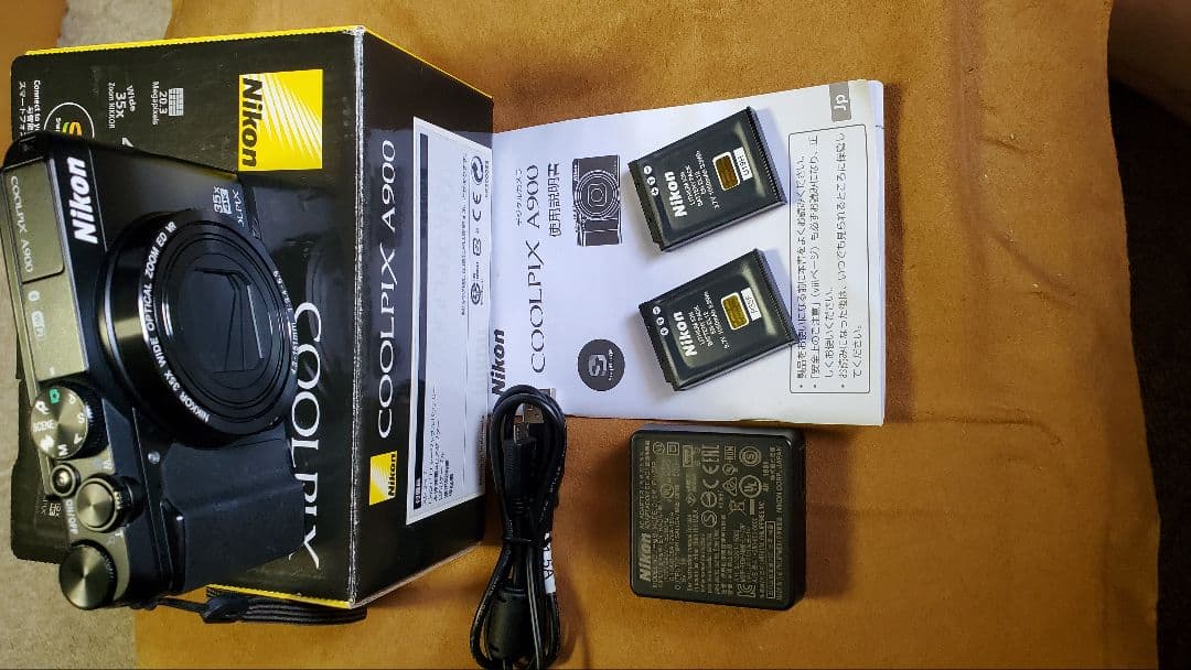 Nikon COOLPIX A900 元箱と付属品全てあり 動作品 おまけ付