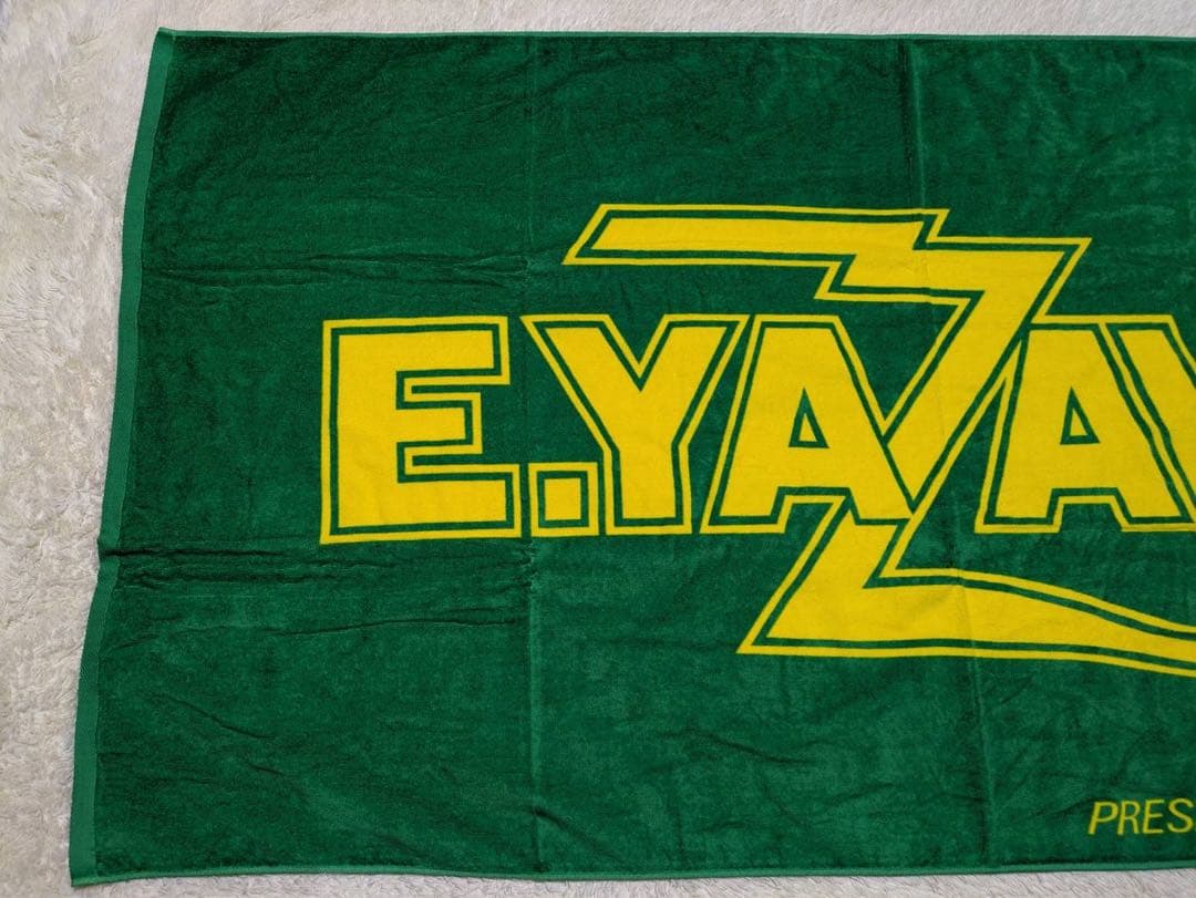 矢沢永吉SBTタオル（ロゴ）グリーン/イエロー