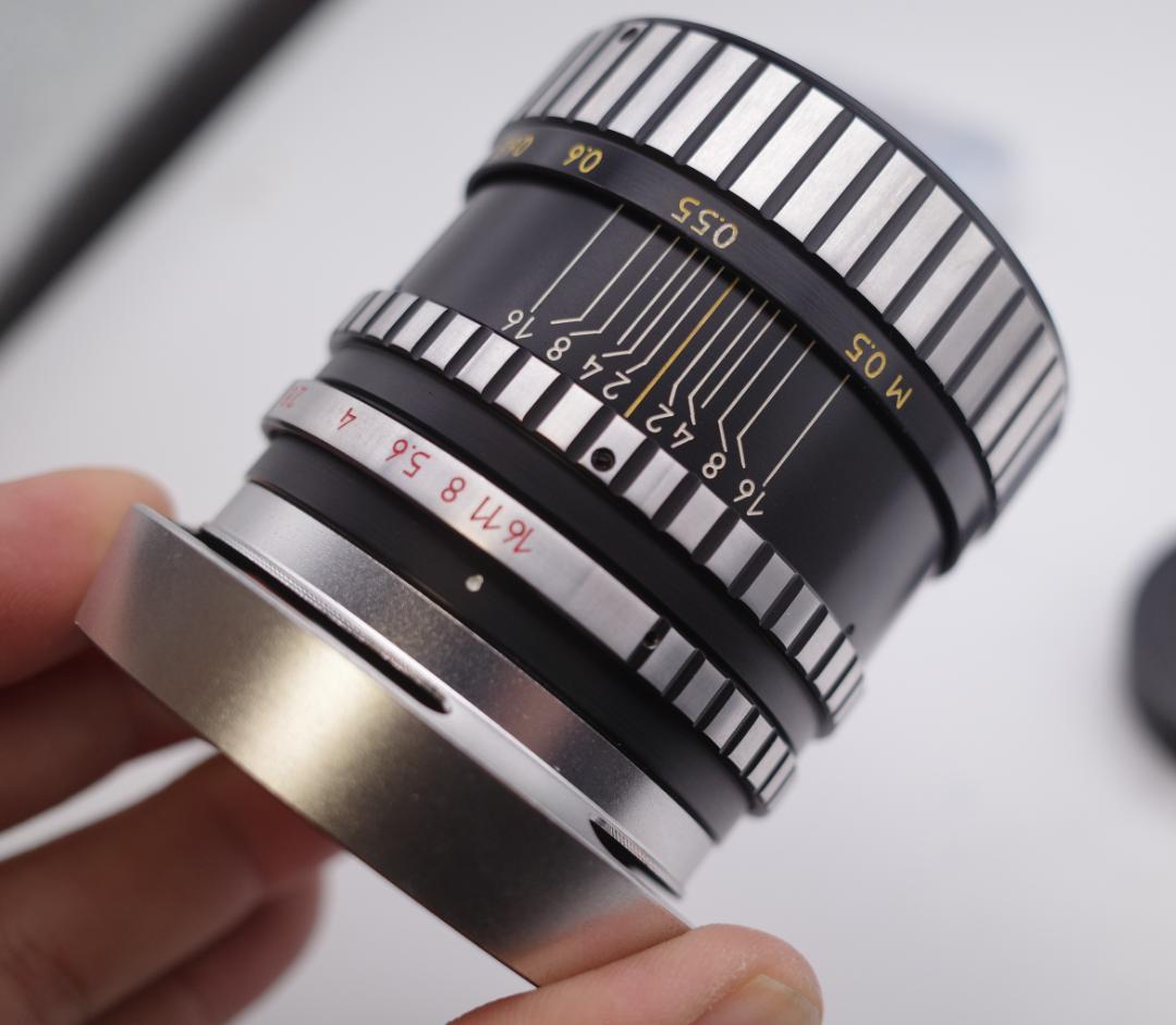 3 【希少】　後期ゼブラ　未使用　ぐるぐるボケレンズ　ヘリオス44-2　M42