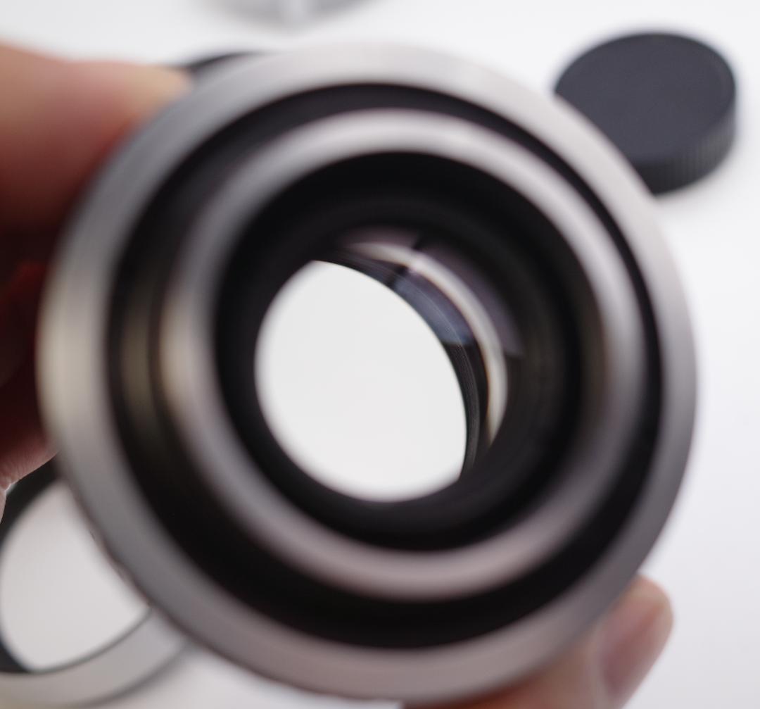 3 【希少】　後期ゼブラ　未使用　ぐるぐるボケレンズ　ヘリオス44-2　M42