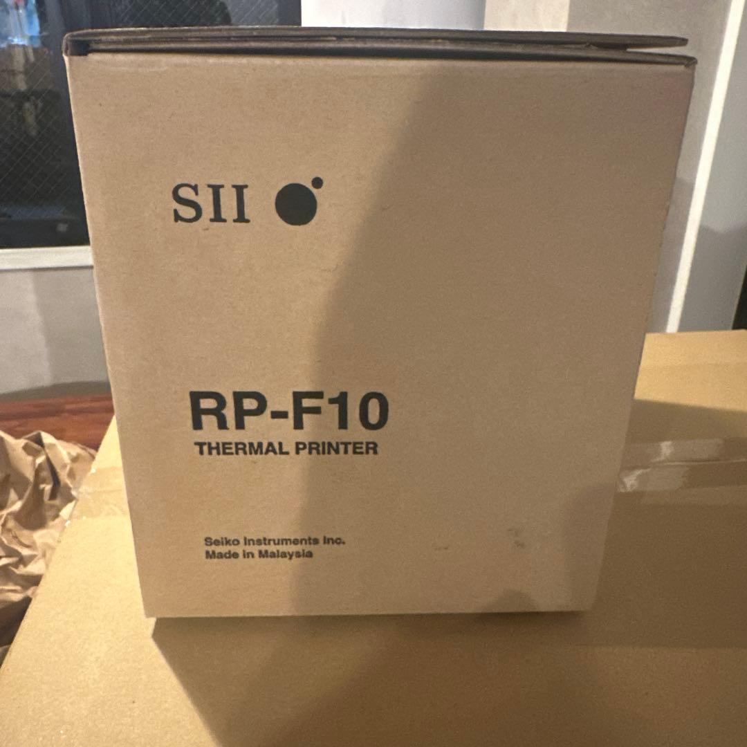 未開封SII RP-F10 サーマルプリンター ホワイトカラーレジドロアー