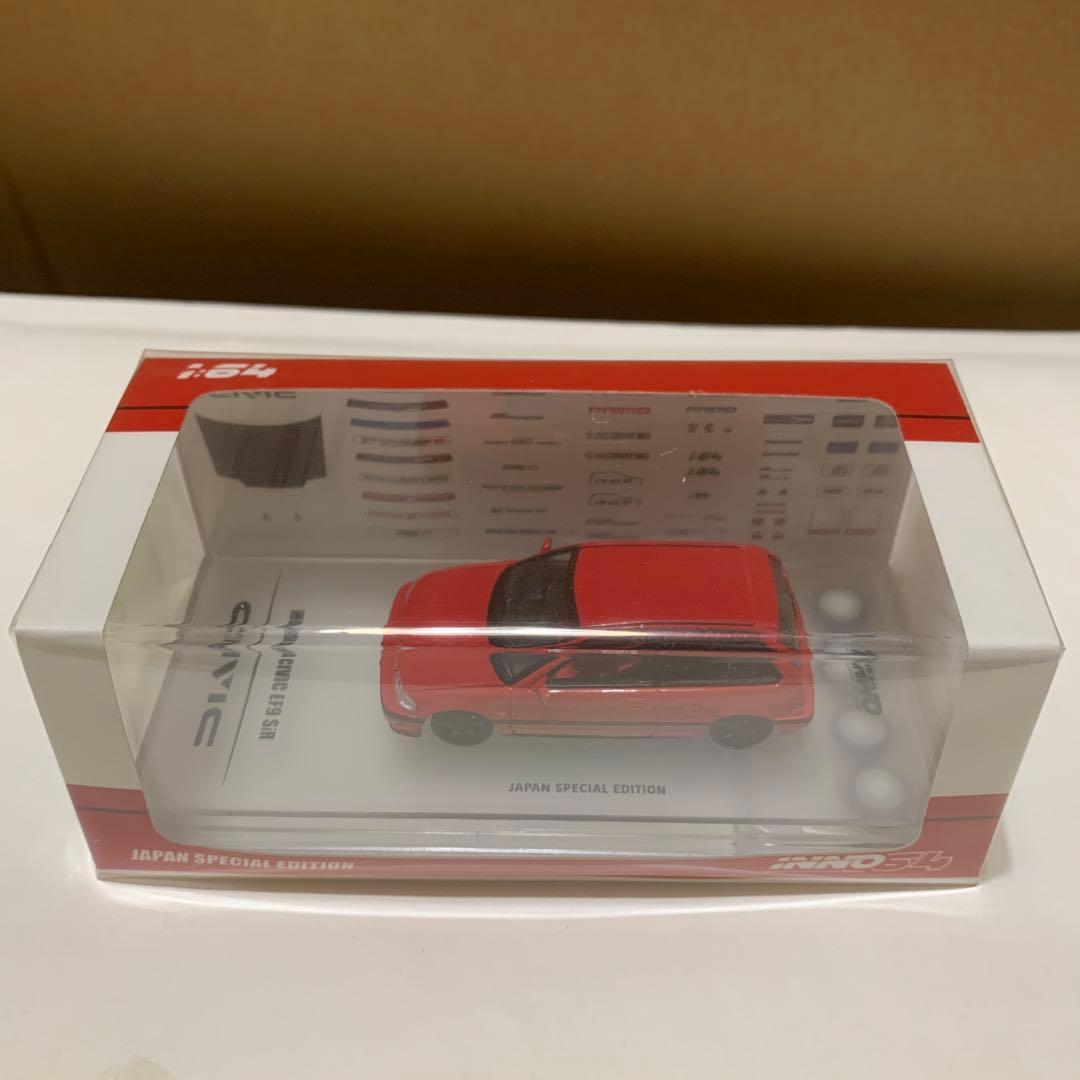 イノモデル 64 ホンダ グランドシビック SiR EF9 日本限定希少