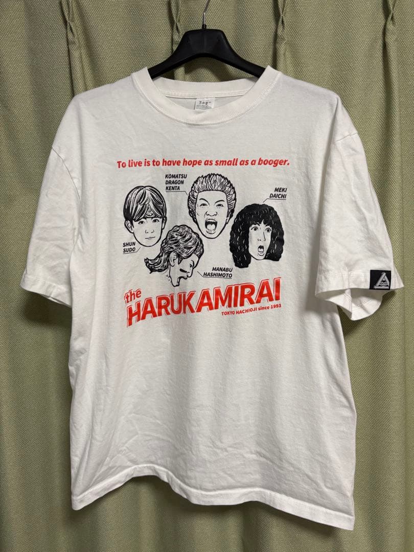 【希少1000着】ハルカミライ LIVE EDITION Tee 【WHITE】