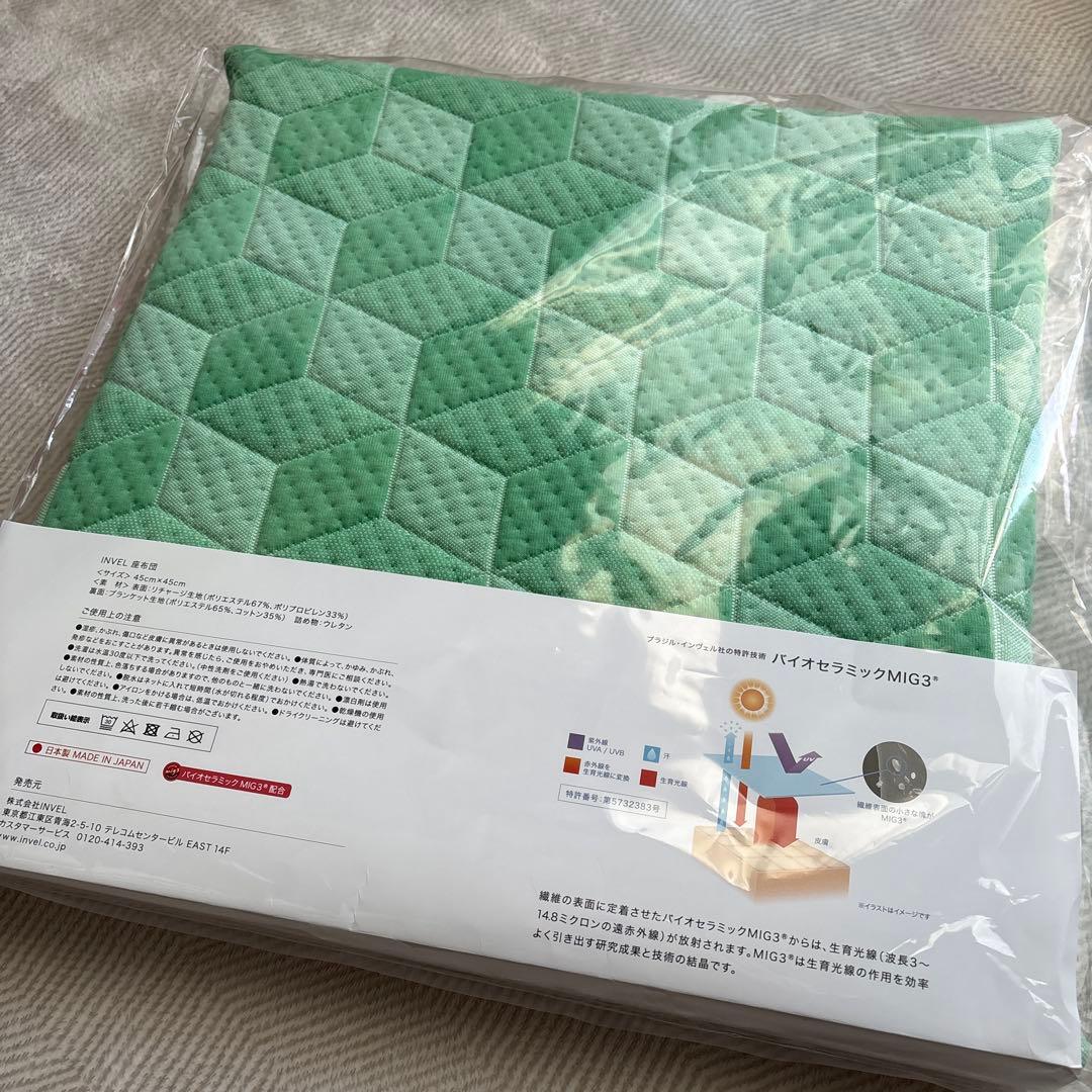 invel リバーシブルクッション