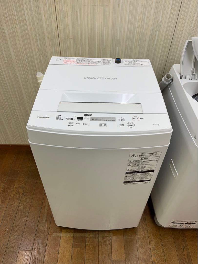 4.5kg TOSHIBA 2019年 AW-45M7 縦型洗濯機