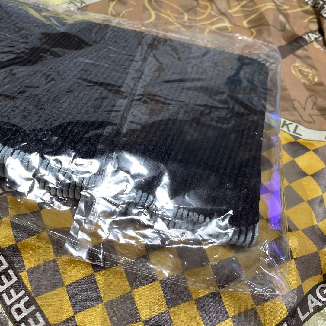 未開封 男闘呼組 ニット風1988ショルダートートバッグ（灰色/黒色）