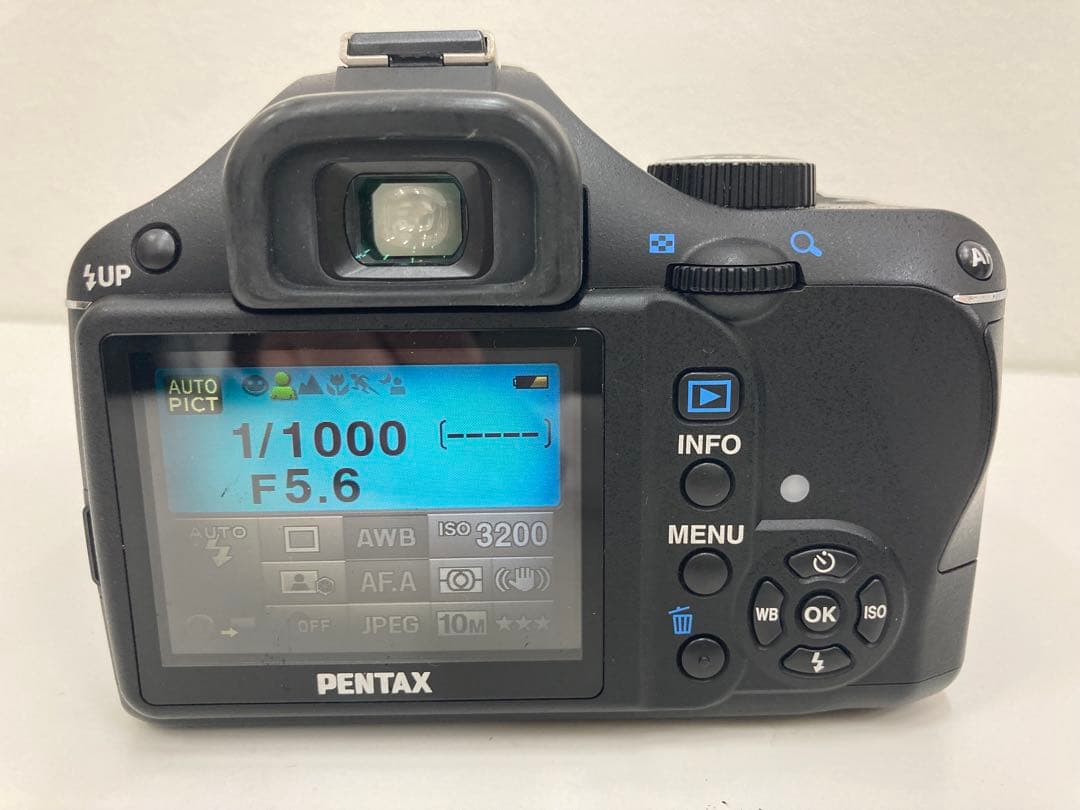 PENTAX K-m SR 単三電池仕様 デジタル一眼レフ + 2レンズセット