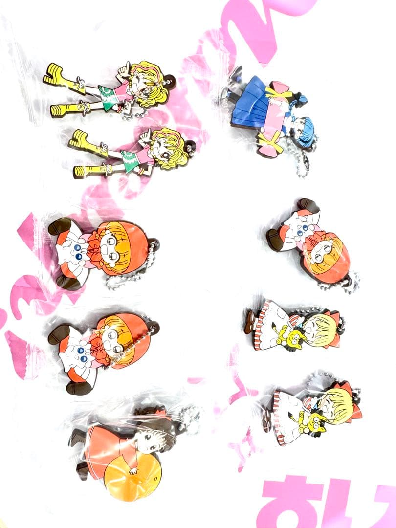 アニメキャラクター ストラップセット リボン