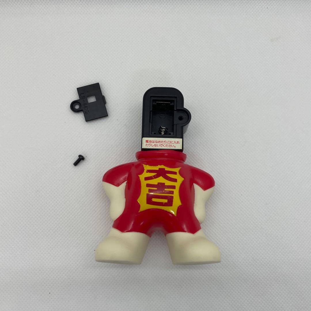 おしゃべり ラッキーマン ソフビ人形