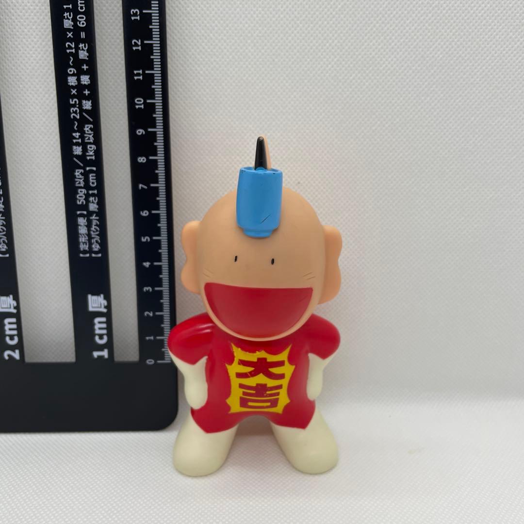 おしゃべり ラッキーマン ソフビ人形