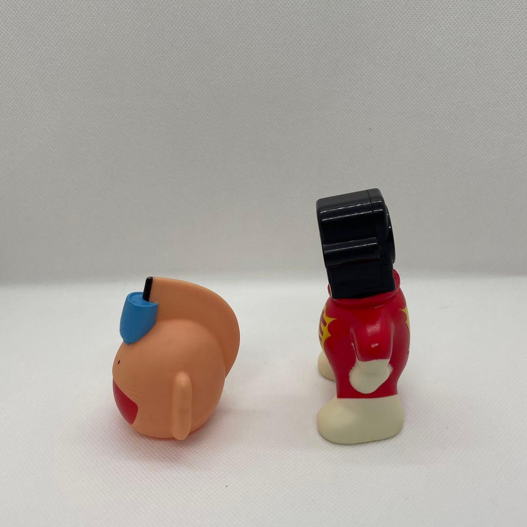 おしゃべり ラッキーマン ソフビ人形