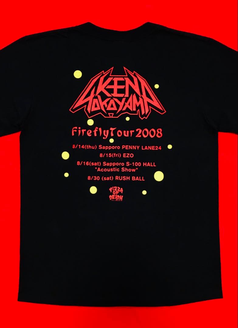 新品 KEN YOKOYAMA 横山 健『Firefly Tour』TシャツM
