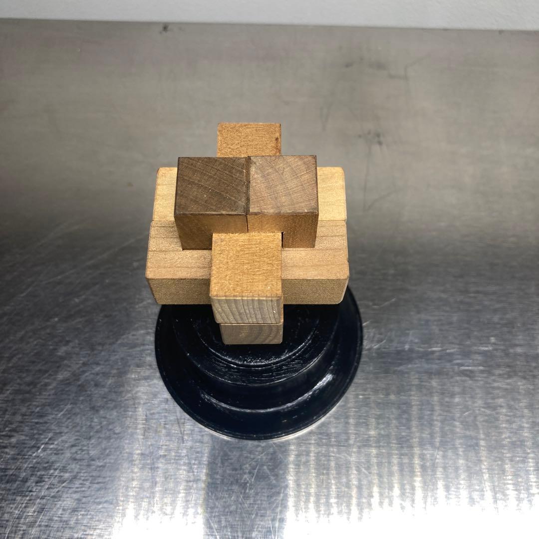 組み木オブジェ　ビンテージ　柳宗理アンティーク　理科