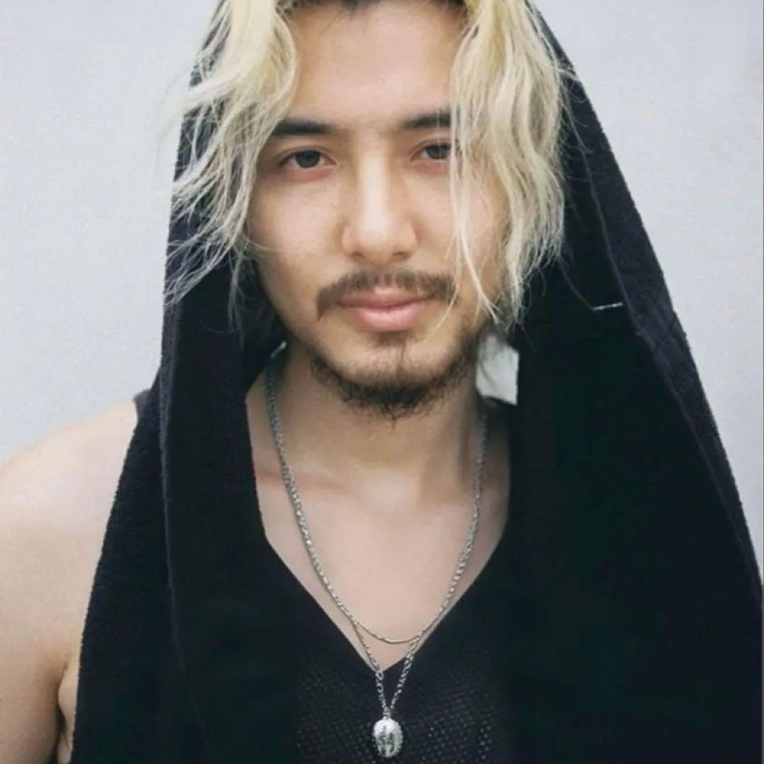 オーム ペンダント ネックレス 316Lステンレス クリシュナ神 ロープチェーン