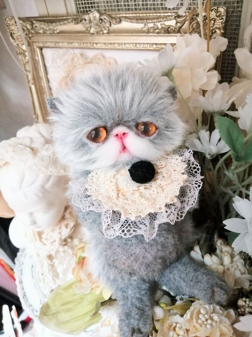 eriちゃん❤️オーダー❤️エキゾチック子猫ちゃん♡アートドール♡ぬいぐるみ♡