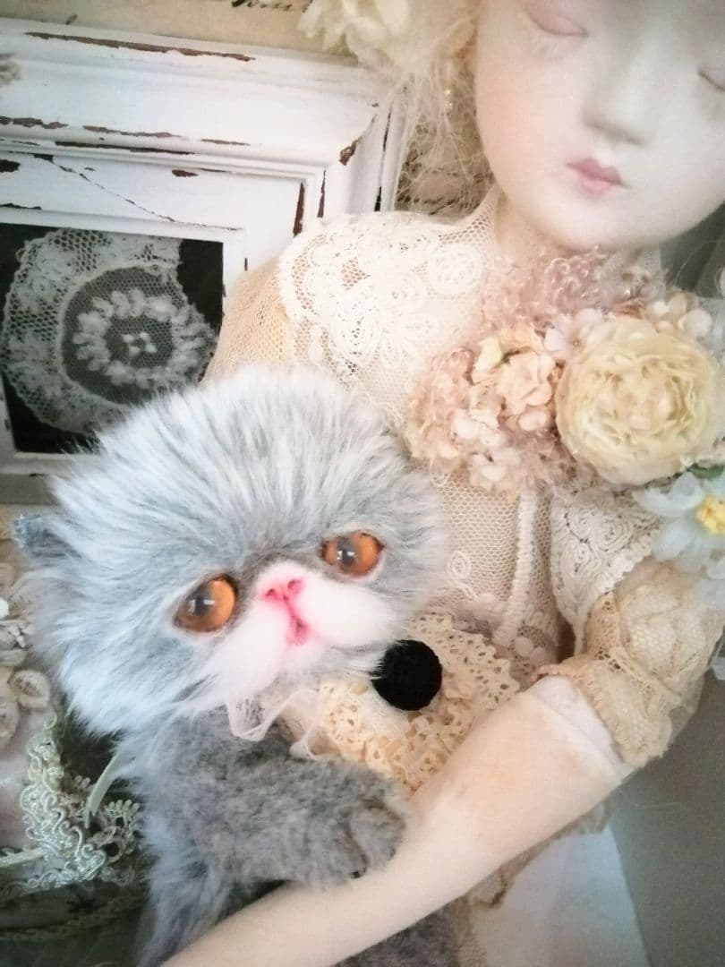 eriちゃん❤️オーダー❤️エキゾチック子猫ちゃん♡アートドール♡ぬいぐるみ♡