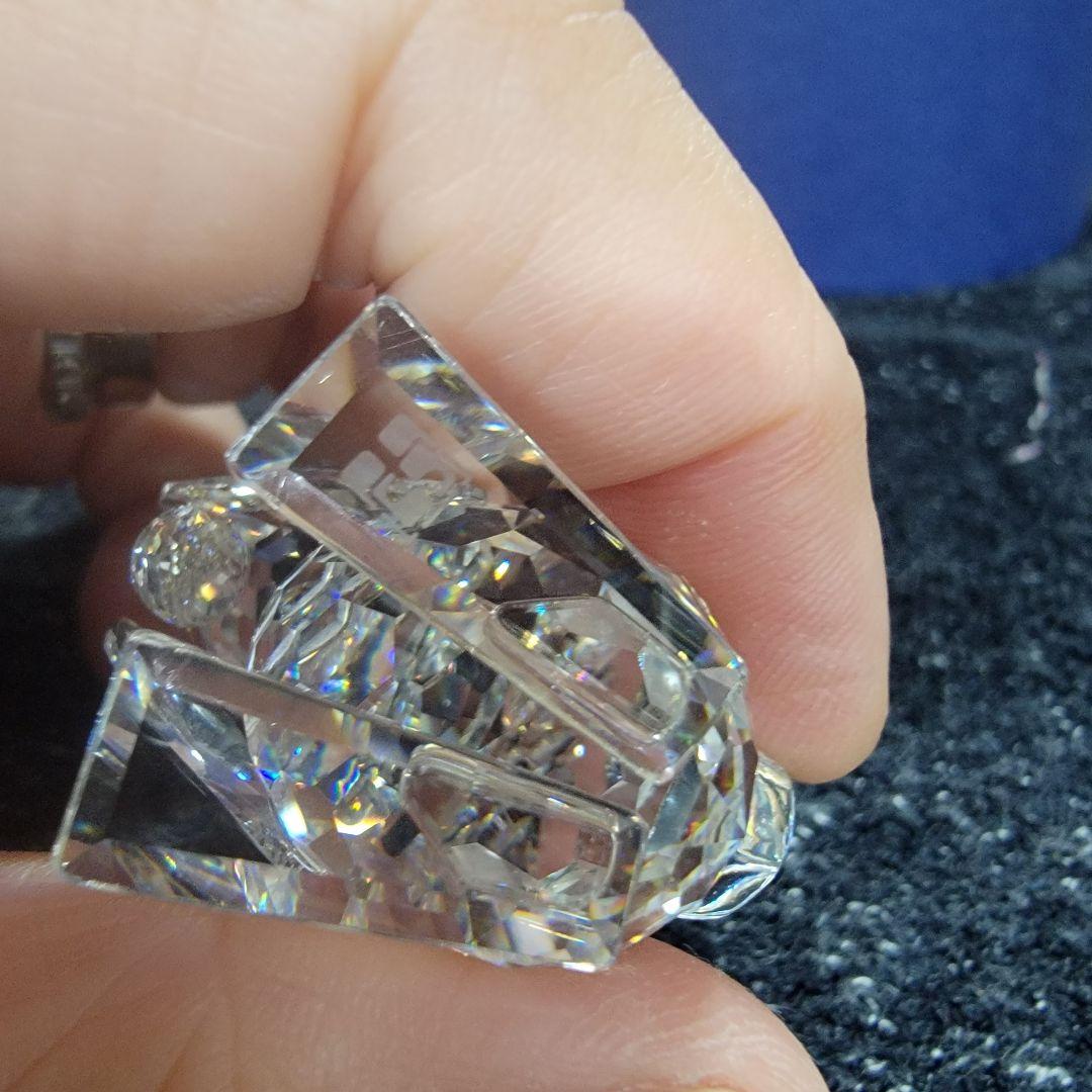 01 SWAROVSKI スワロフスキー 置物 リス、キツネ 3点セット
