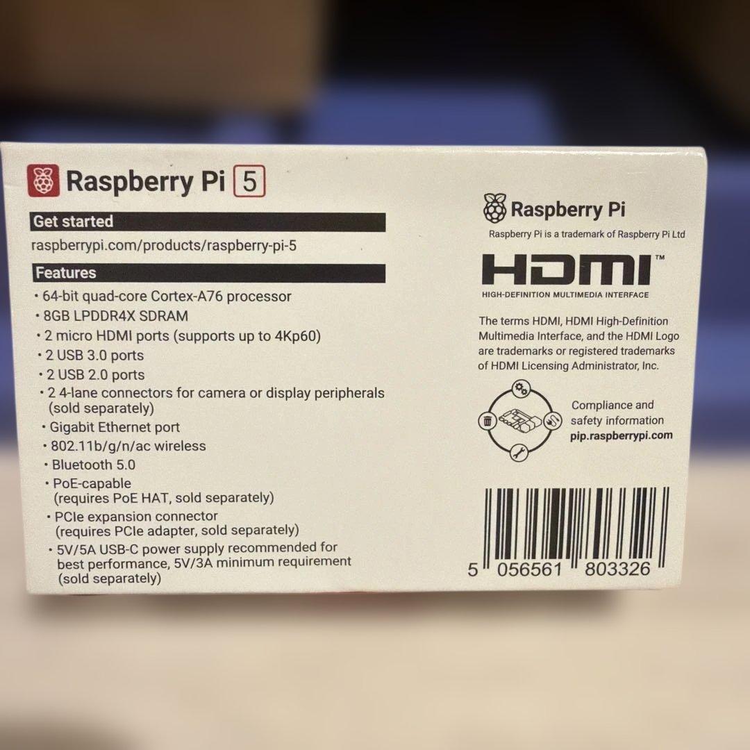 その他 Raspberry Pi 5 8GB RAM