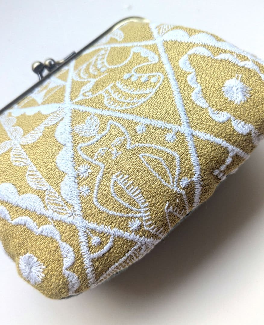 ミナペルホネン symphony がま口財布 CLASKA