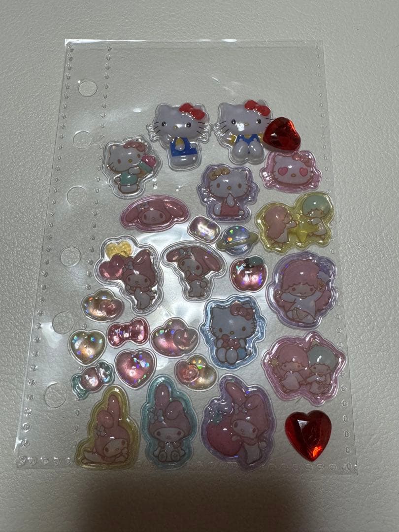 【最終値下げ】シール帳 完成品 カービィ クロミ しずくちゃん マイメロ