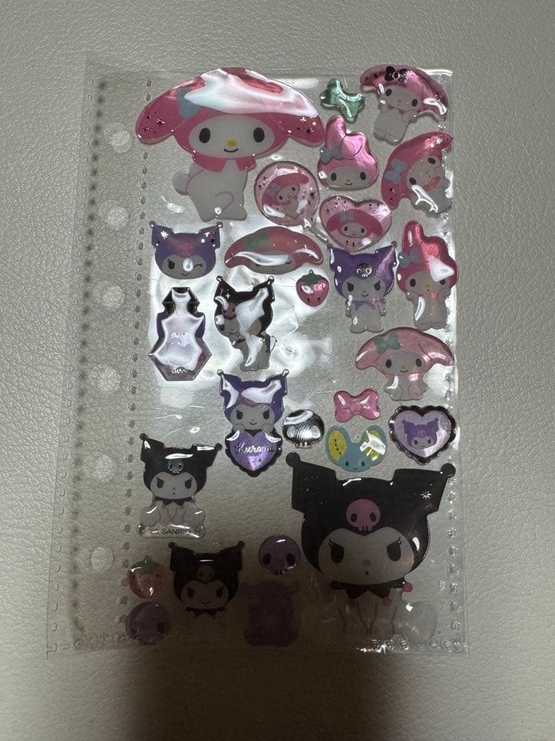 【最終値下げ】シール帳 完成品 カービィ クロミ しずくちゃん マイメロ