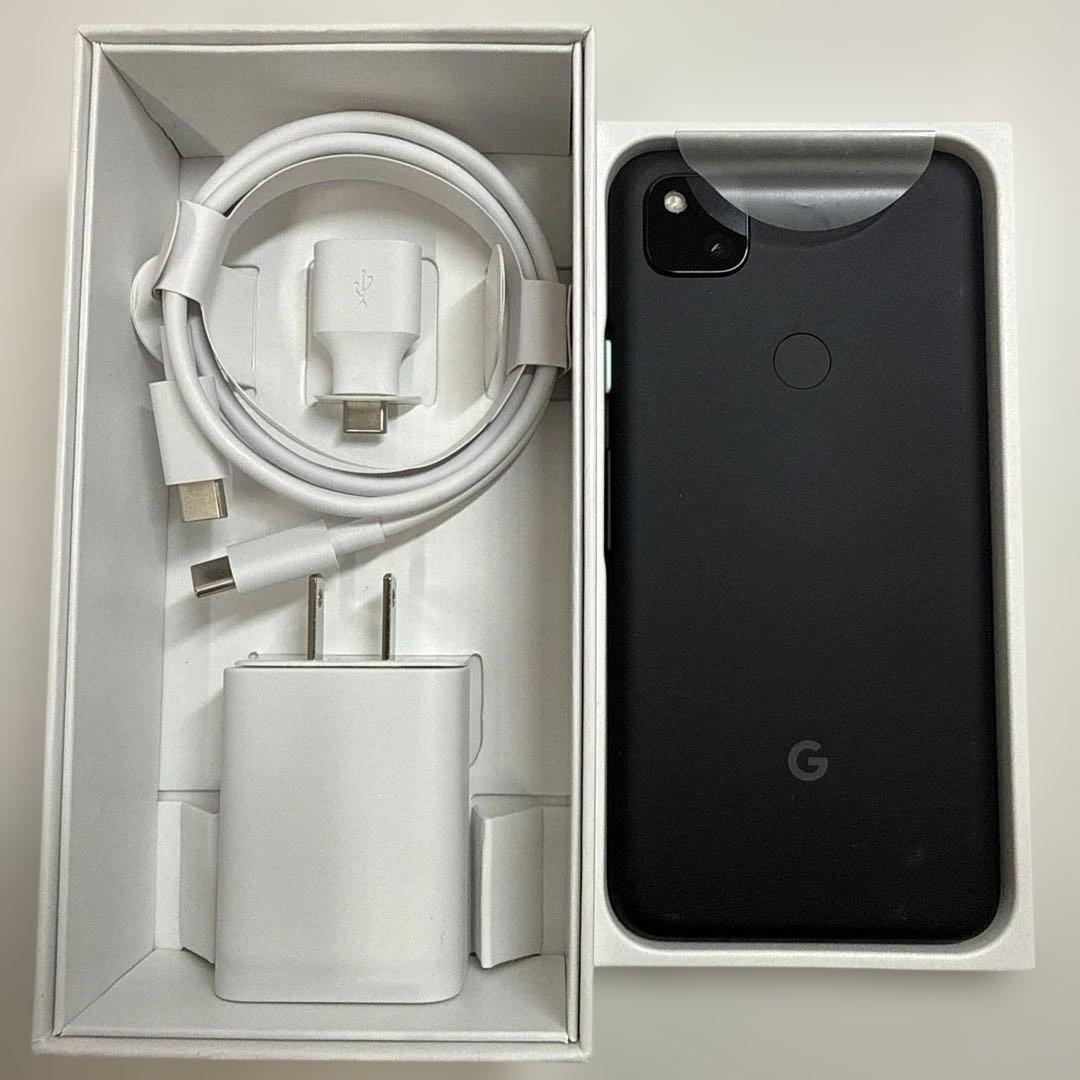 Google Pixel 4a ブラック 本体 ☺︎