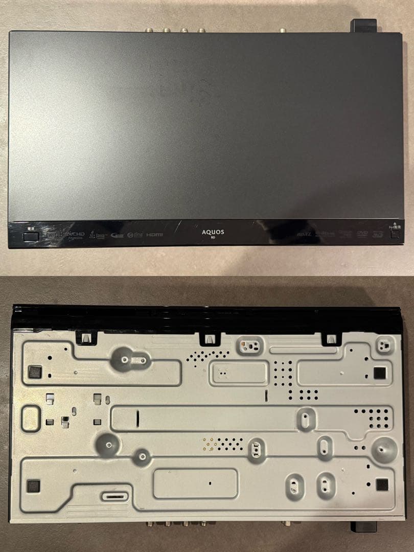 1TB 2番組録画 SHARP ブルーレイレコーダー BD-W1700