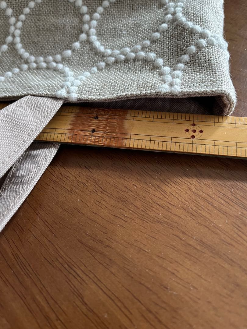 ハンドメイド　ランチトートバッグ　ミナペルホネン タンバリン