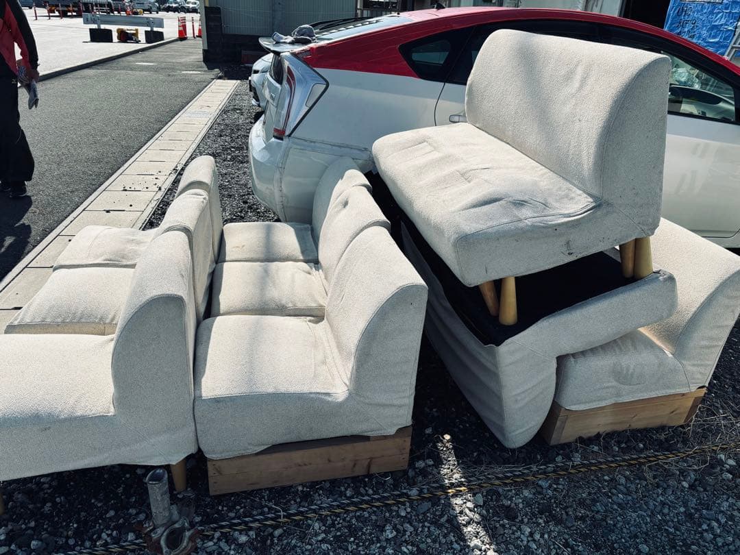 2.9万円大安売り ソファ3.椅子6 引き取り限定