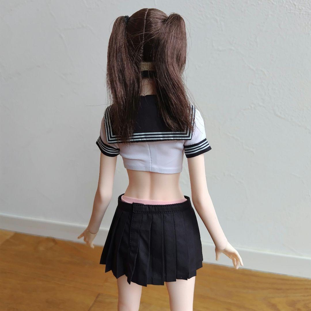 1/6 女性シームレスフィギュア 武装 女子高生 ミリタリー JK