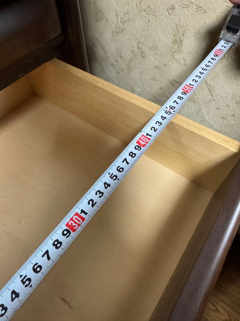 昭和レトロ 食器棚 本棚　上下分割可 木製キッチンボード 幅105cm