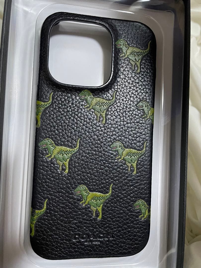 【新品】コーチ COACH iPhone6.1インチ ケース レキシー 恐竜