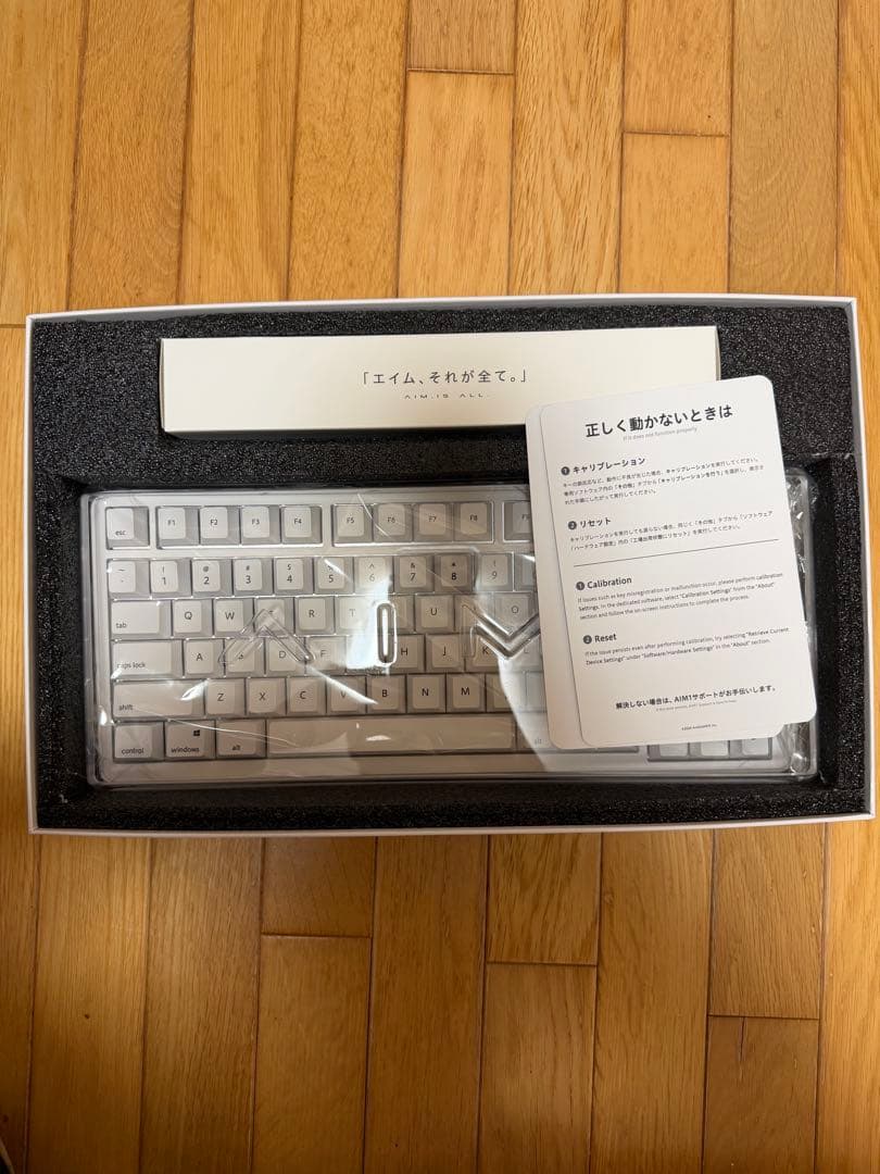 後*輩様 aim1 瞬(マタタキ) US配列 ゲーミングキーボード