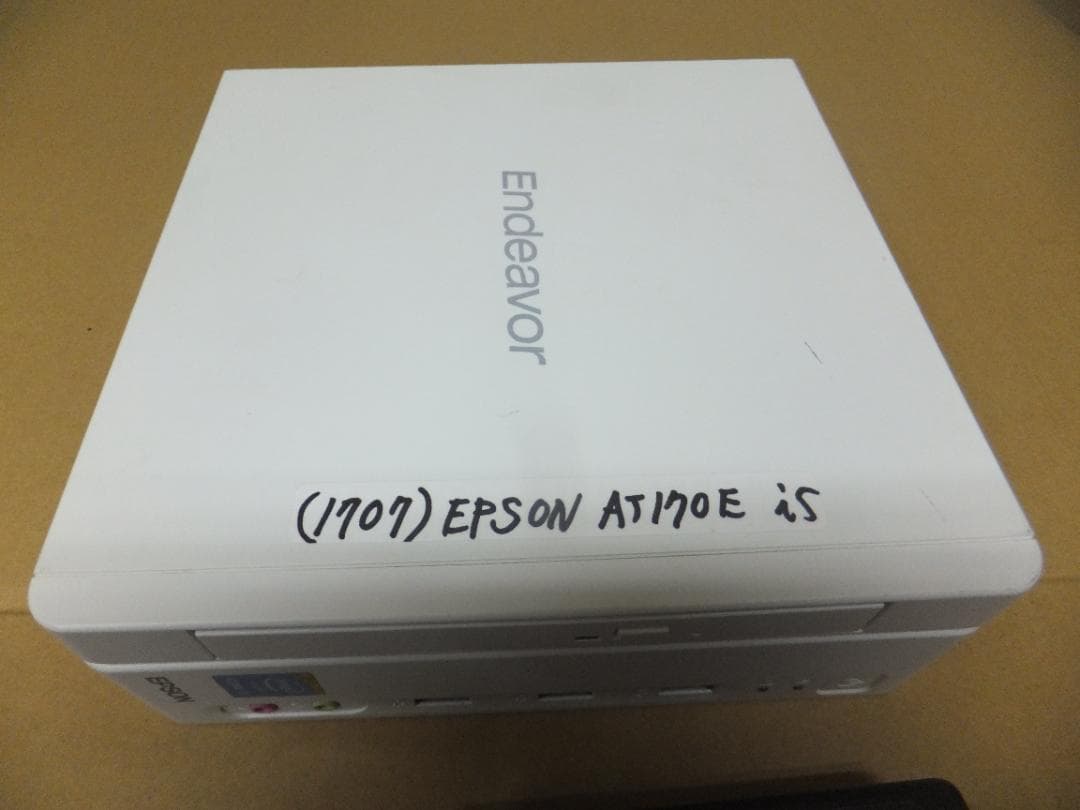(1707）W11 秒速起動SSD254G EPSON AT170E i5 8G