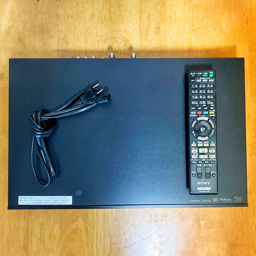 リモコン無し　SONY ソニー　ブルーレイレコーダー HDD 1TB 2チューナ