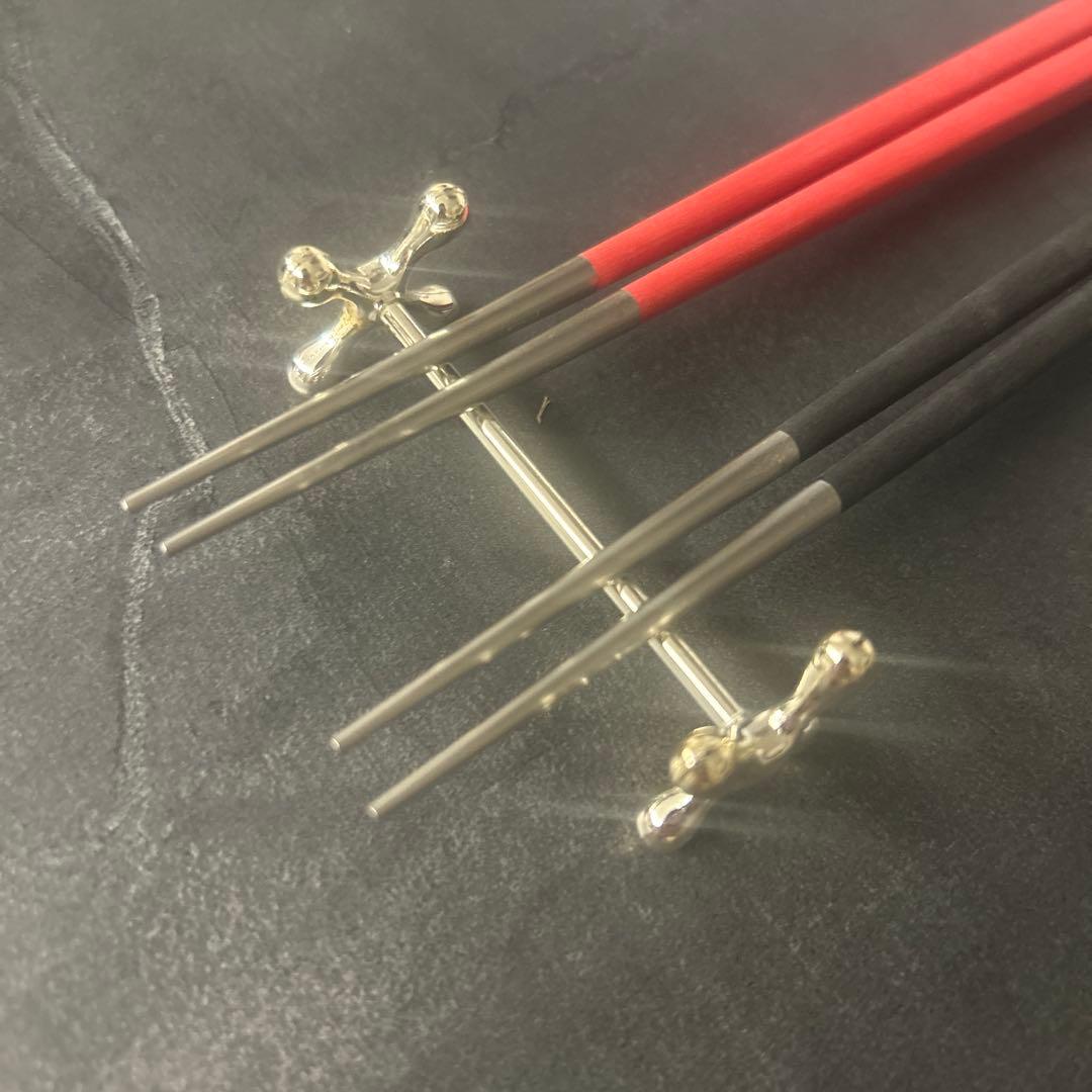 【新品】Cutipol☆クチポール　クーべ　KUBE ブラック　レッド　お箸