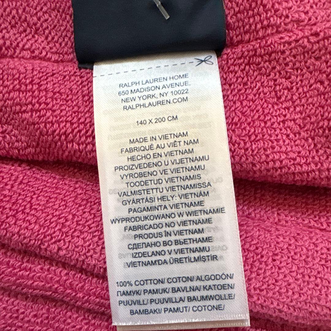 ラルフローレンタオルケット