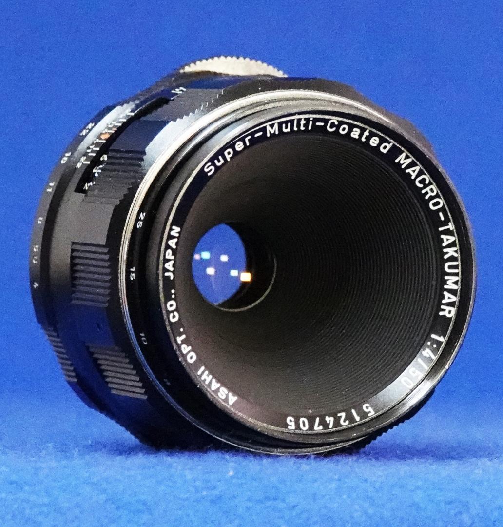5124705　ケース付美品！S-M-C TAKUMAR　F4/50mm