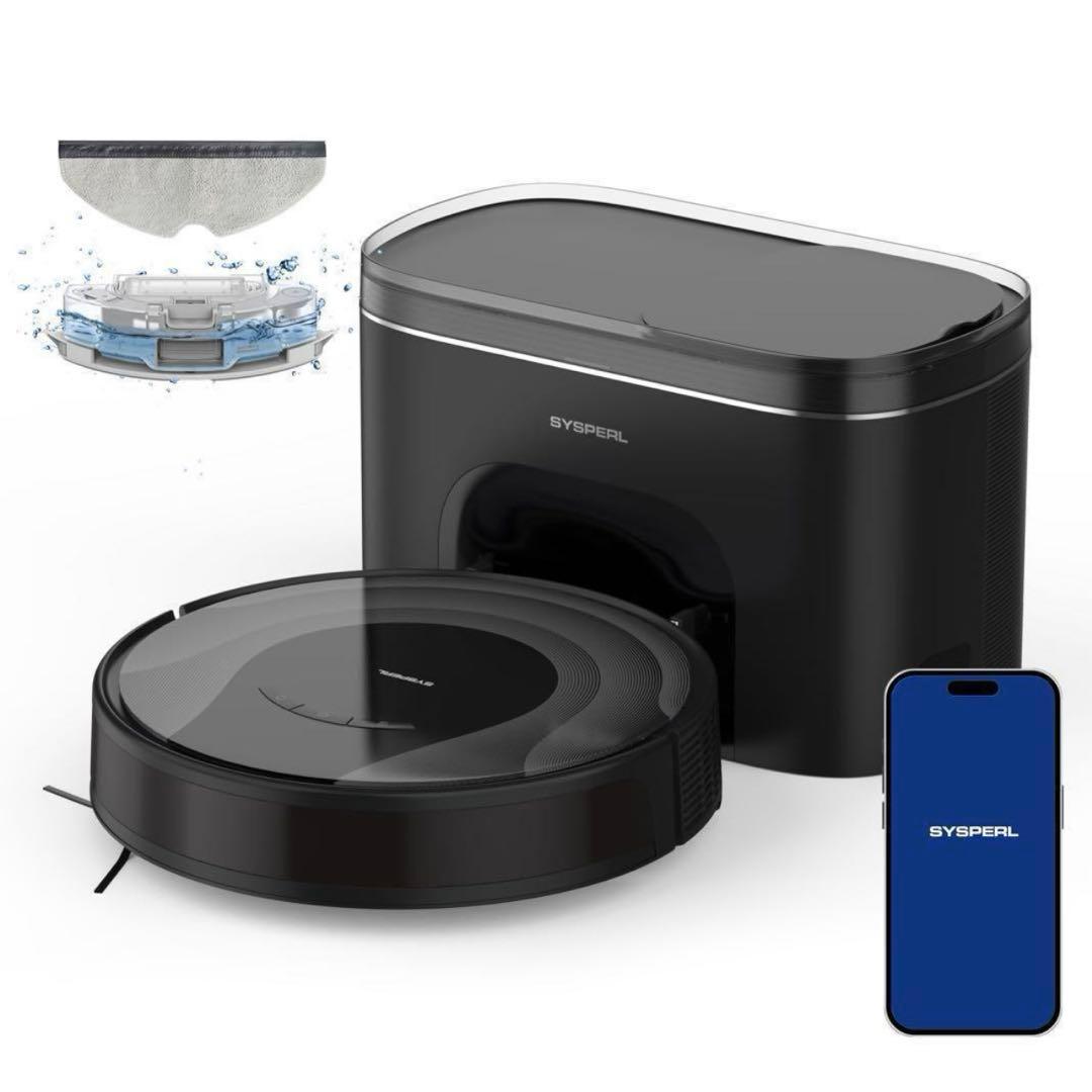 ロボット掃除機 水拭き可 自動充電 Bluetooth対応 新品未使用　ルンバ