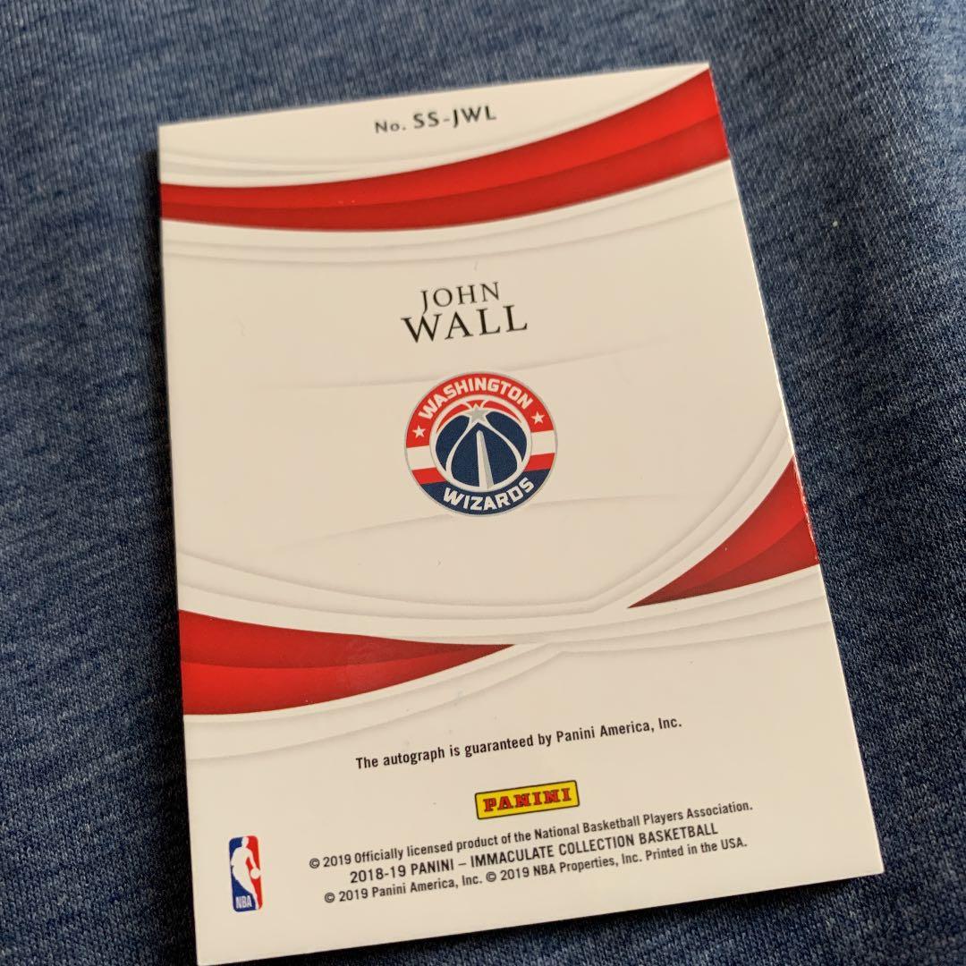 JOHN WALL Immaculate AUTO 49枚限定