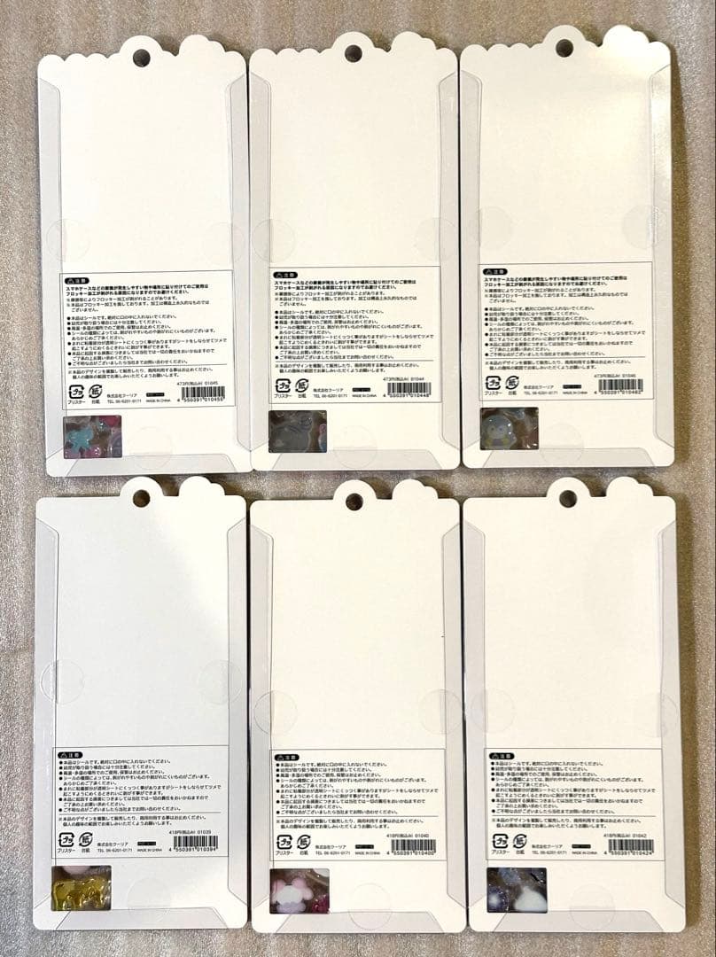 正規品 ボンボンドロップシール 6種セット まとめ売りFun Flocky